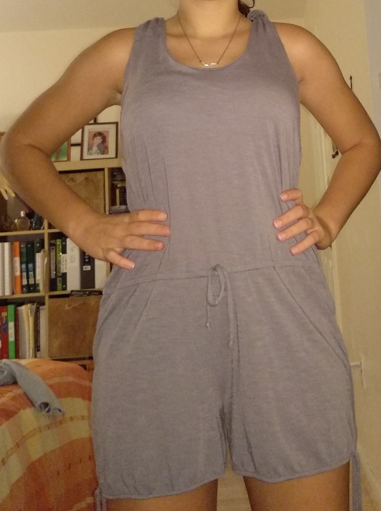 Derek Heart🖤 Grey Romper
